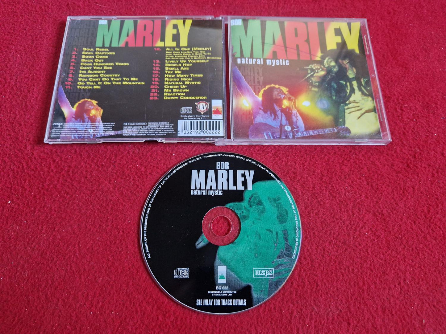 BOB MARLEY NATURAL MYSTIC till CD