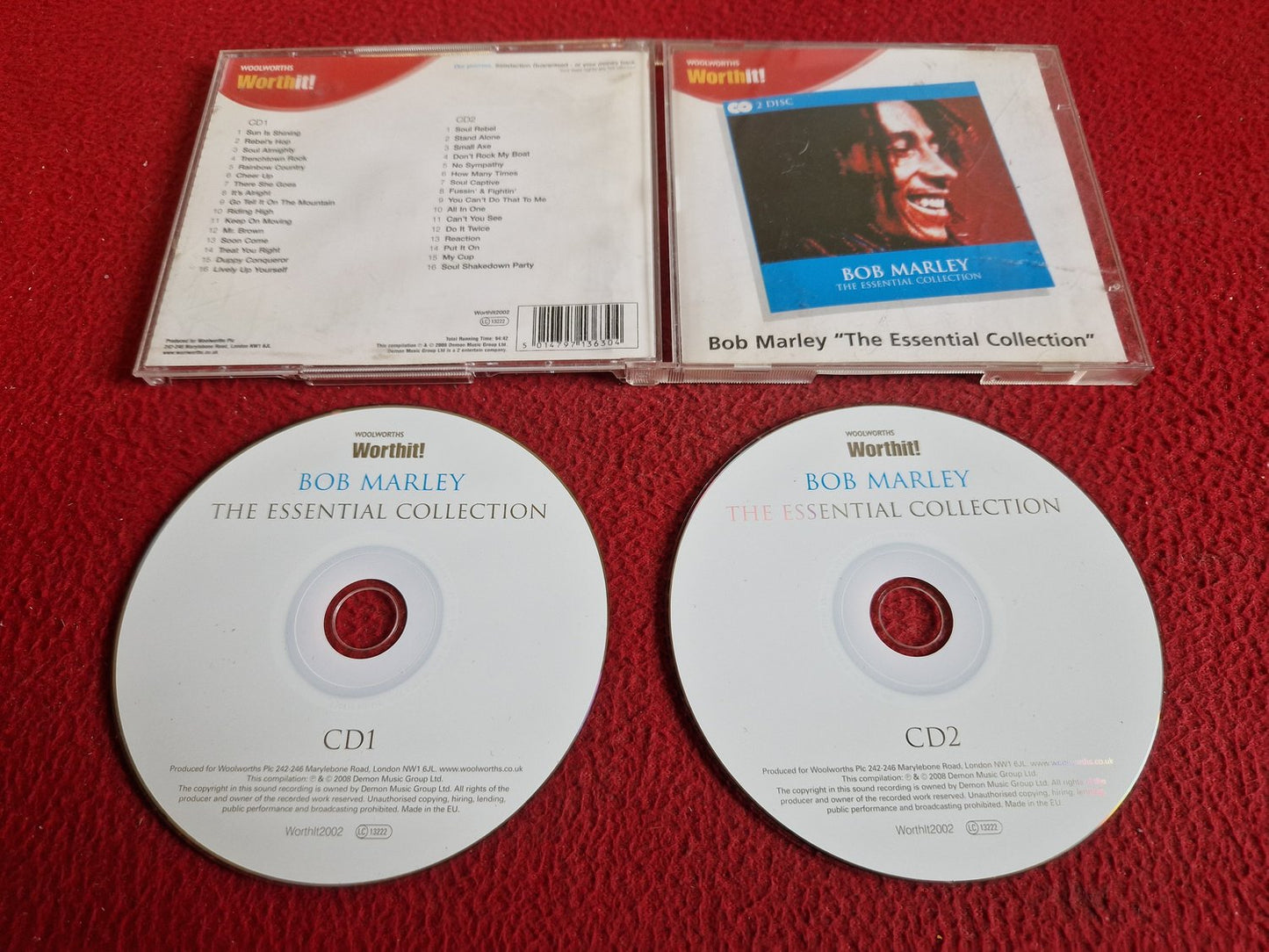 BOB MARLEY THE ESSENTIAL COLLECTION CD