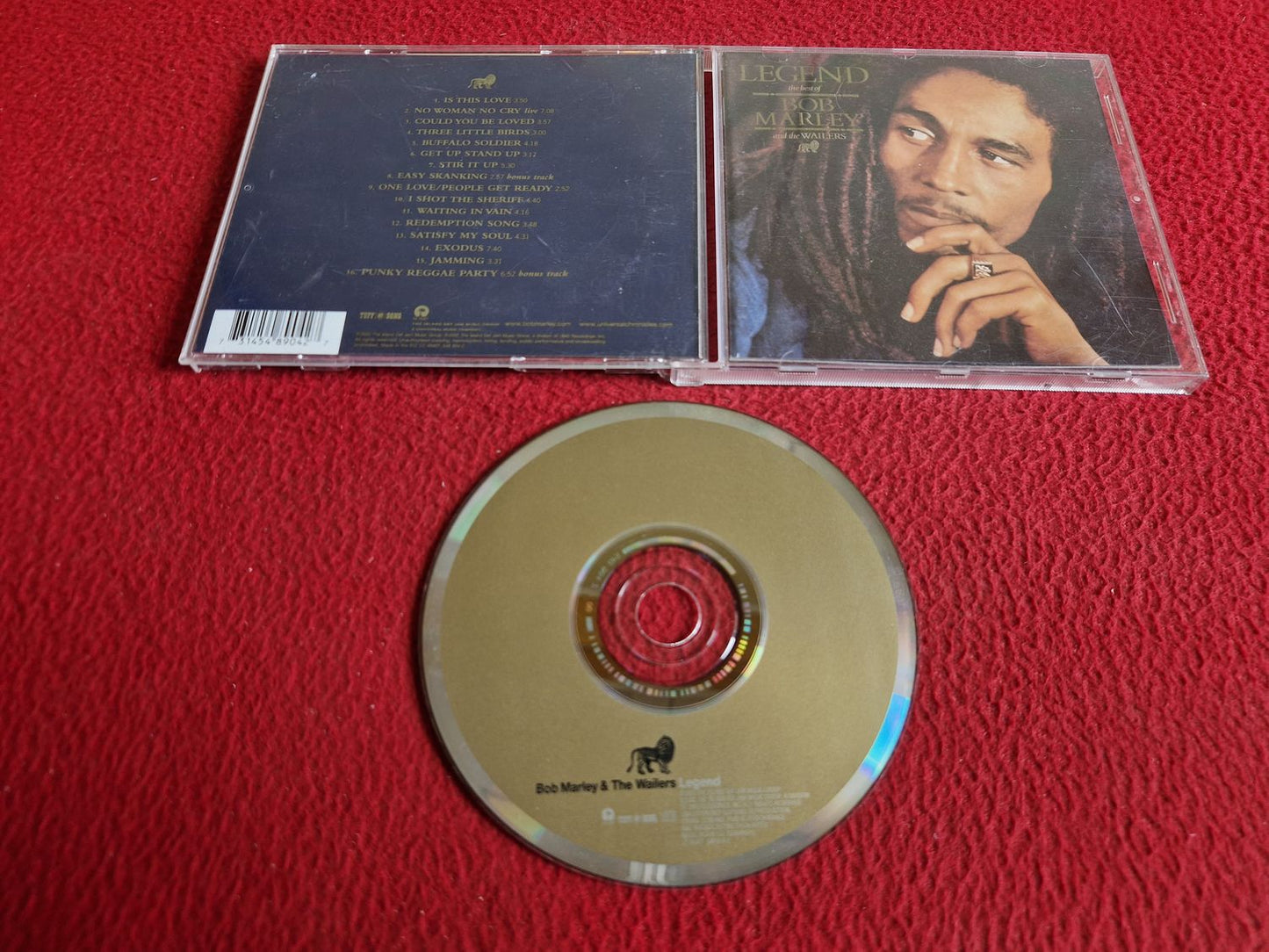 BOB MARLEY & THE WAILERS LEGEND CD