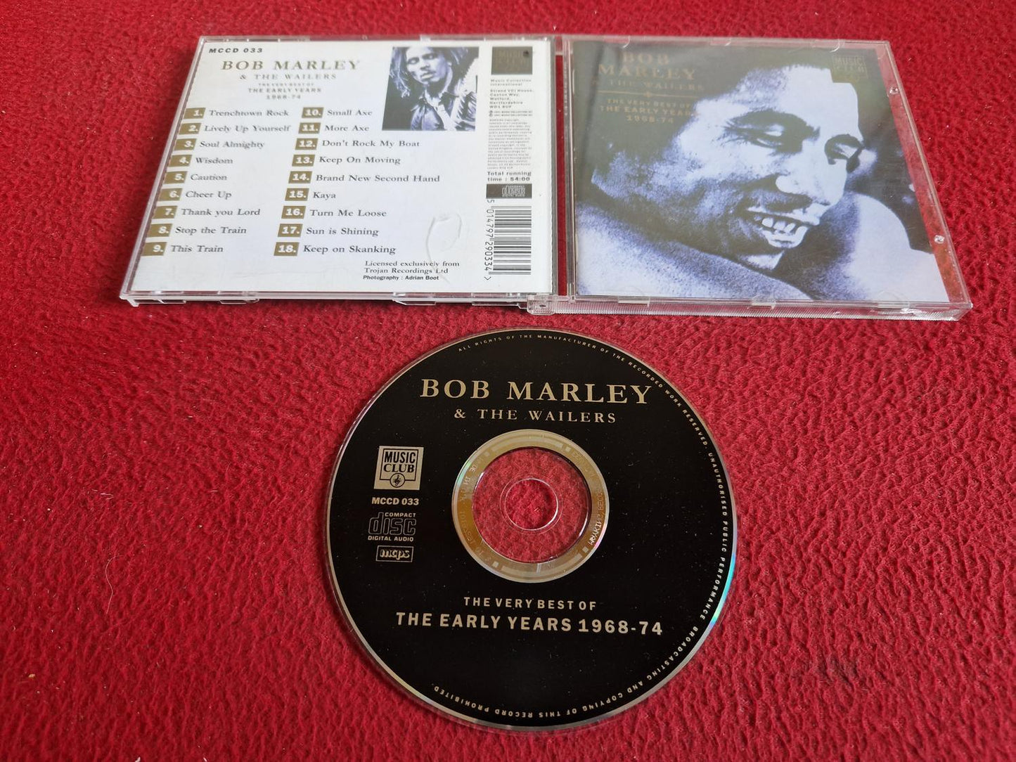 BOB MARLEY & THE WAILERS THE VERY BEST OF THE EARLY YEARS 68-74 CD