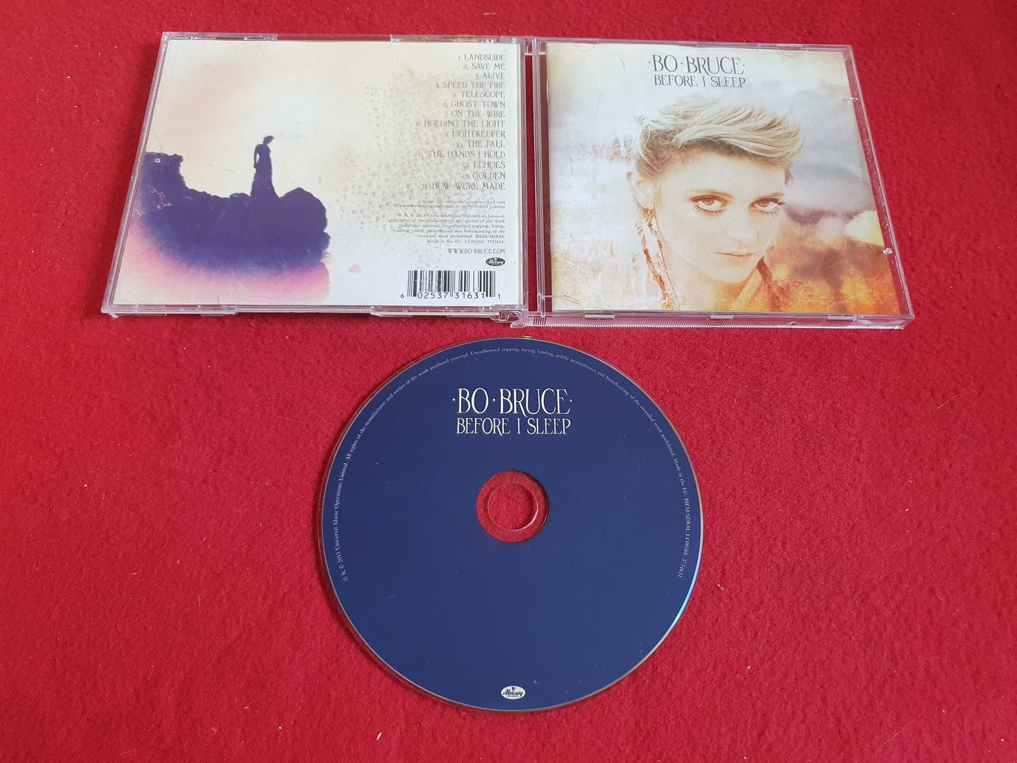 BO BRUCE BEFORE I SLEEP till CD