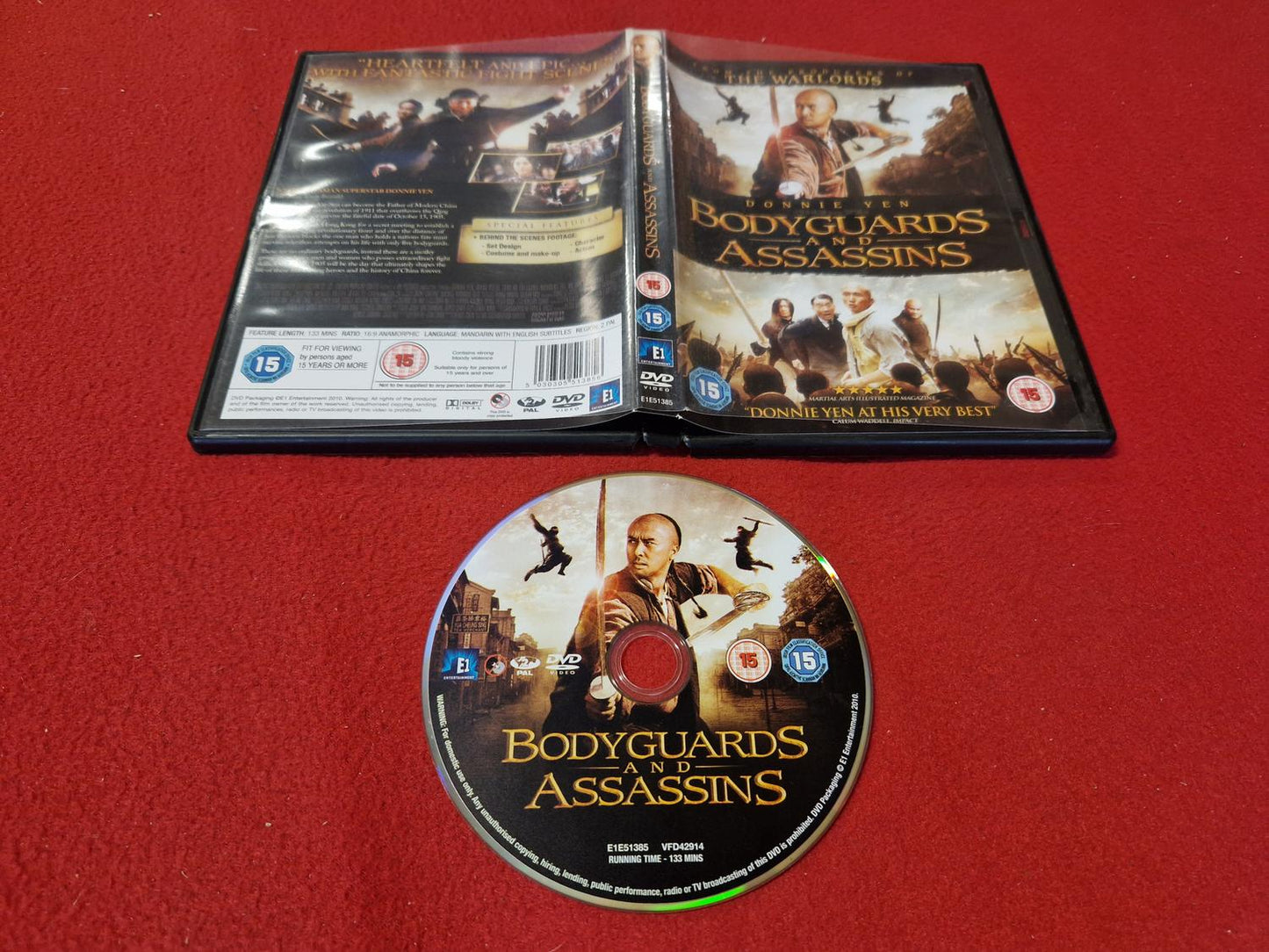 BODYGUARDS AND ASSASSINS till DVD