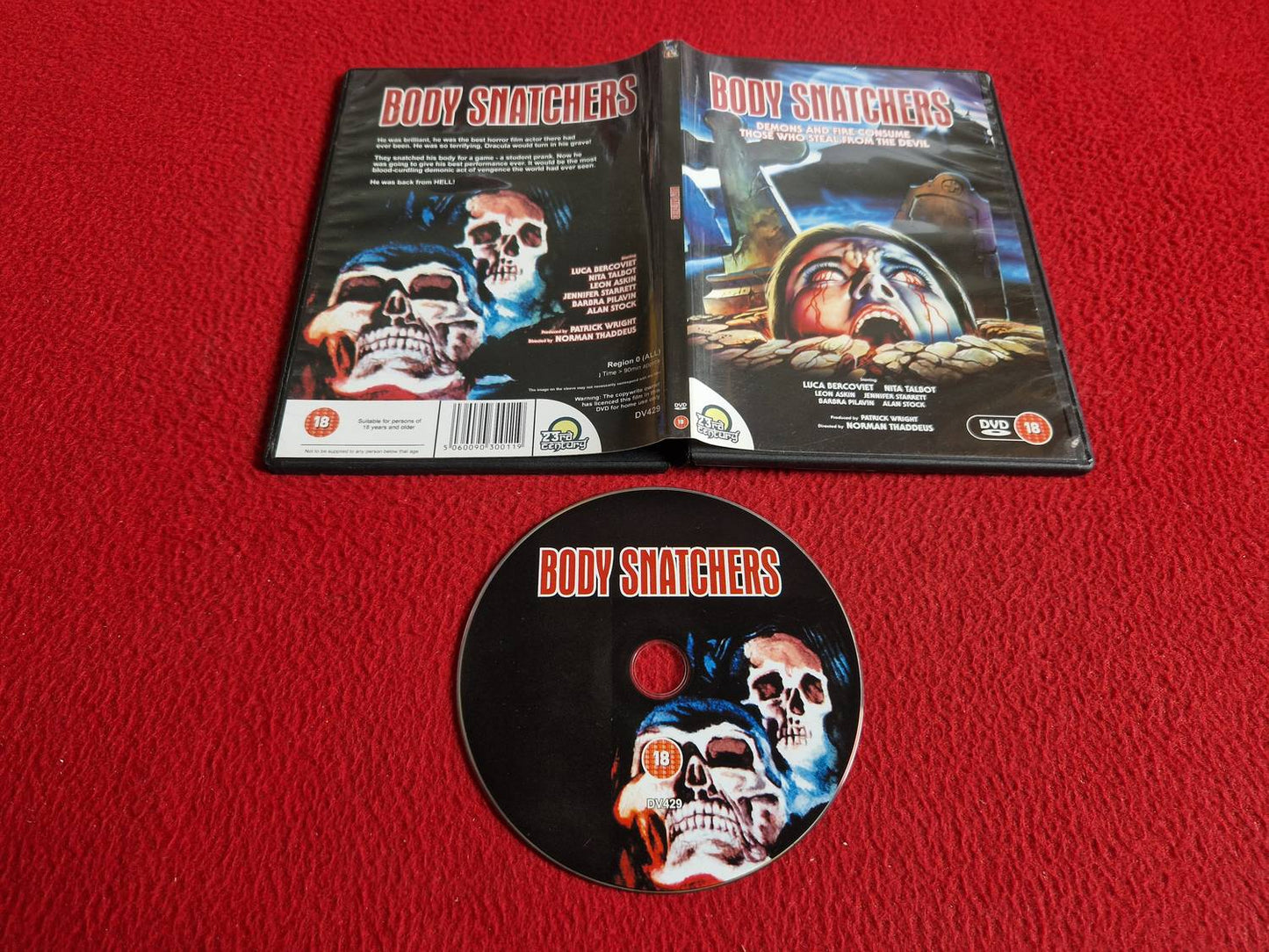 BODY SNATCHERS DVD