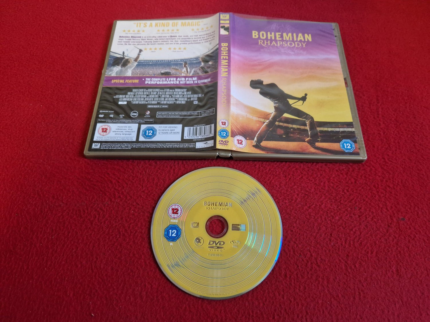 BOHEM RHAPSODY DVD