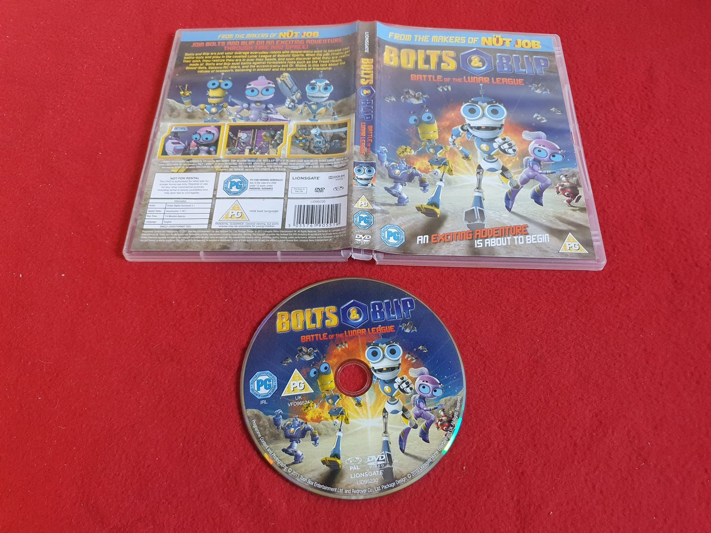 BOLTS & BLIP BATTLE OF THE LUNAR LEAGUE till DVD
