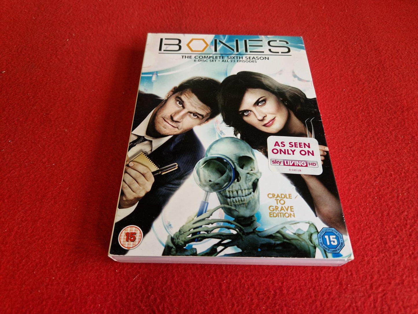 BONES THE COMPLETE SEASON 6 BOX till DVD