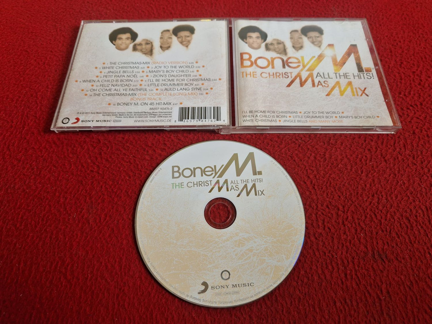 BONEY THE CHRISTMAS MIX ALL THE HITS! CD