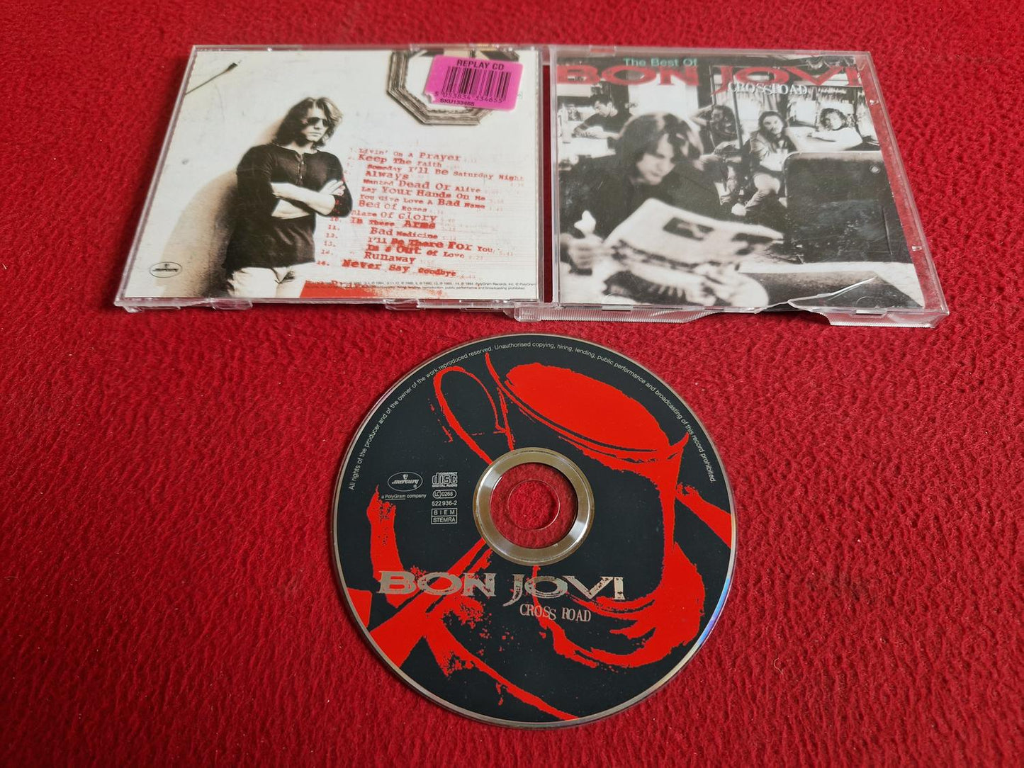 BON JOVI CROSS ROAD THE BEST OF CD