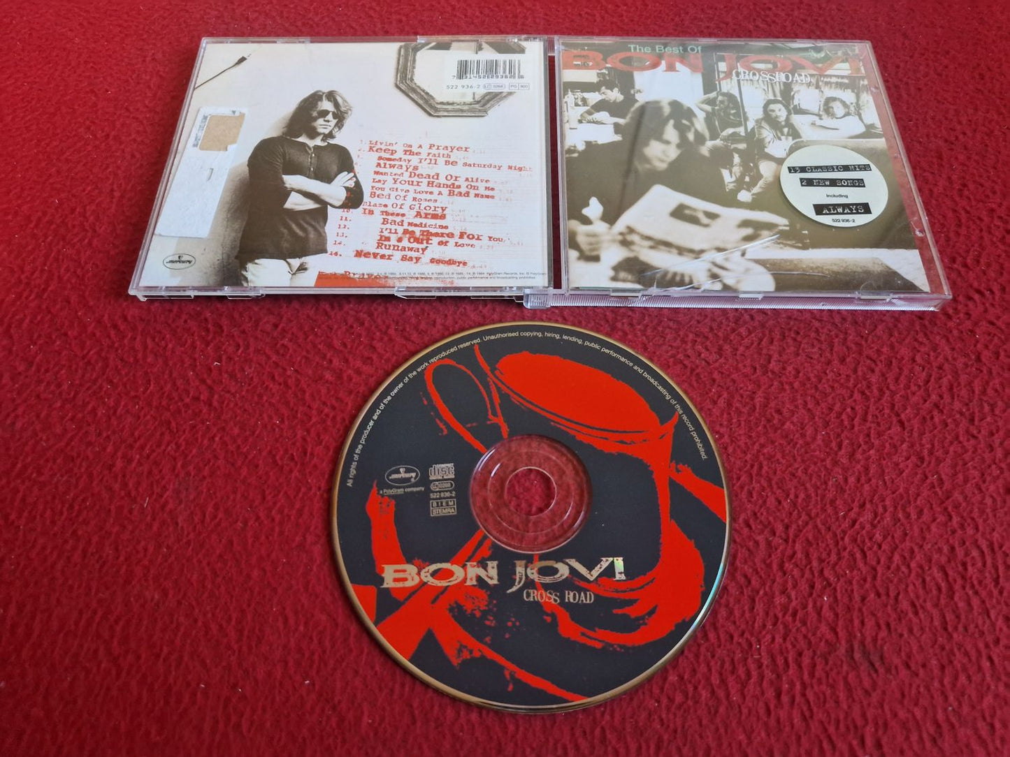BON JOVI CROSS ROAD THE BEST OF CD