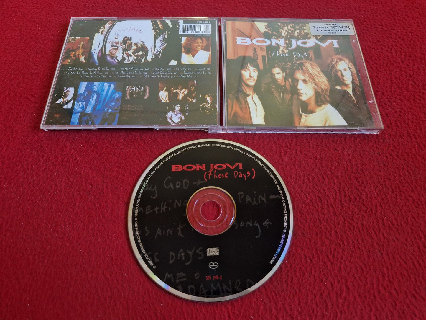 BON JOVI THESE DAYS CD