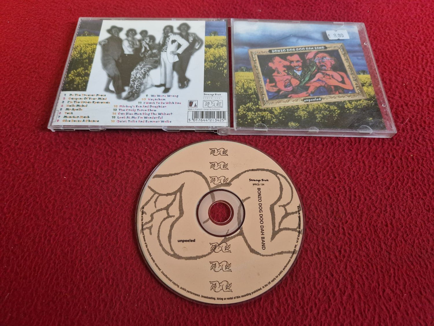 BONZO DOG DOO DAH BAND UNPEELED CD