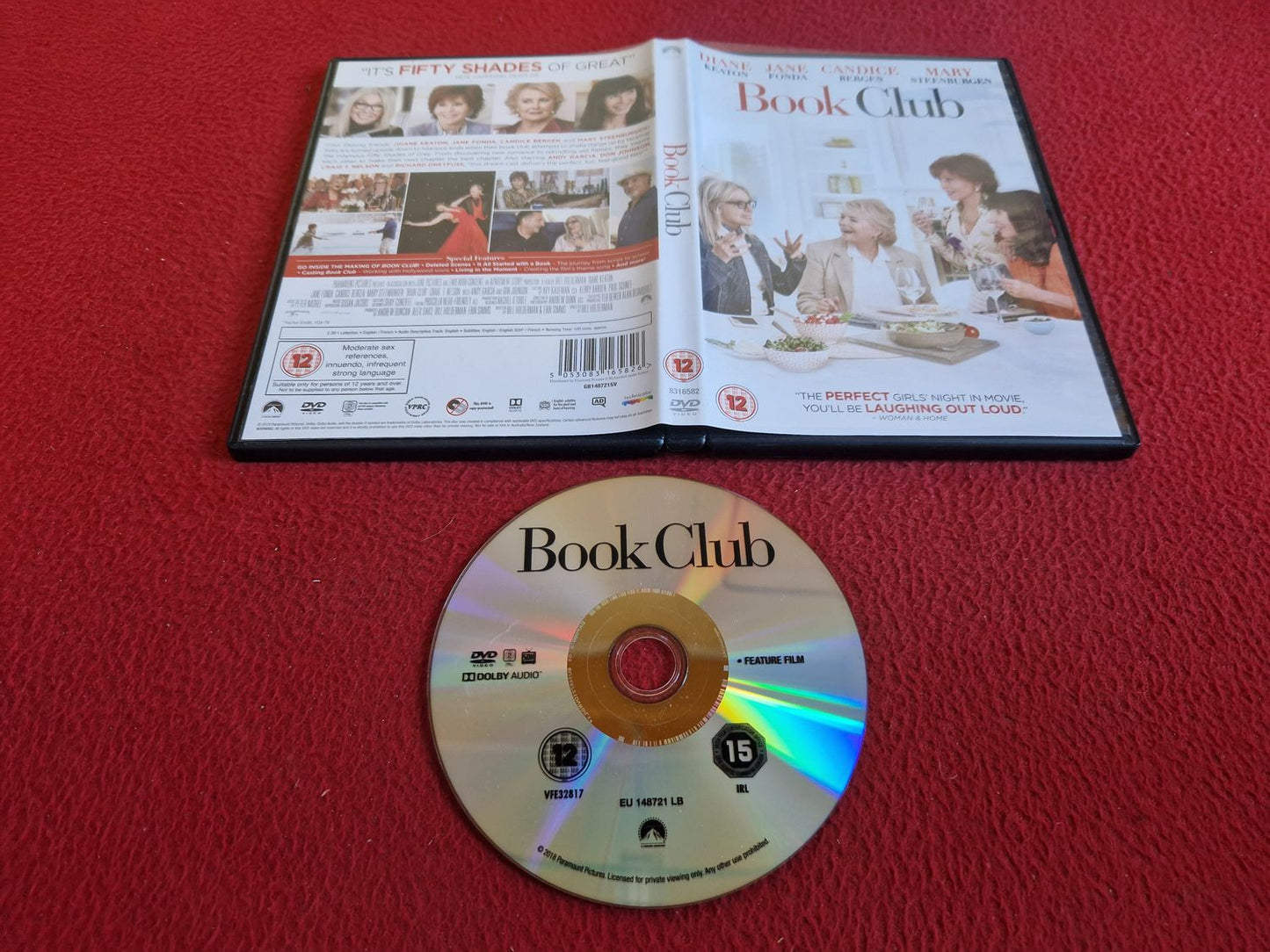 BOOK CLUB DVD
