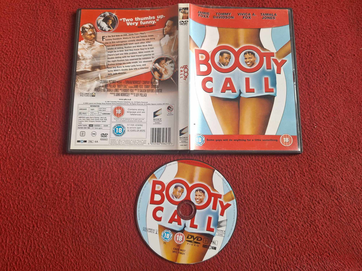 BOOTY CALL DVD