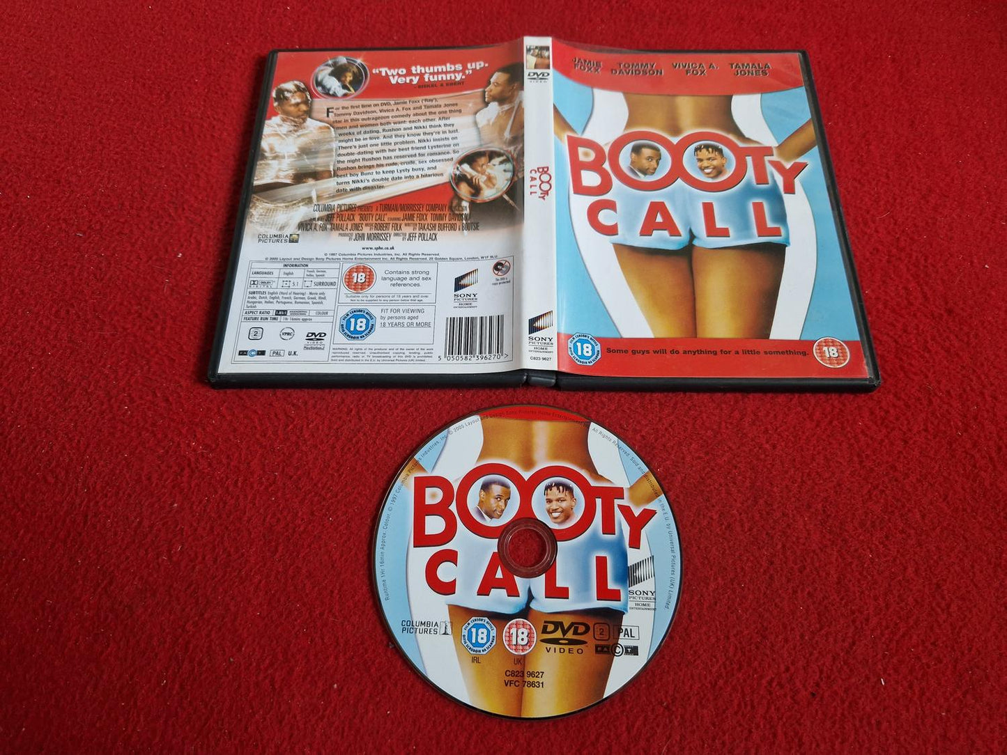 BOOTY CALL DVD