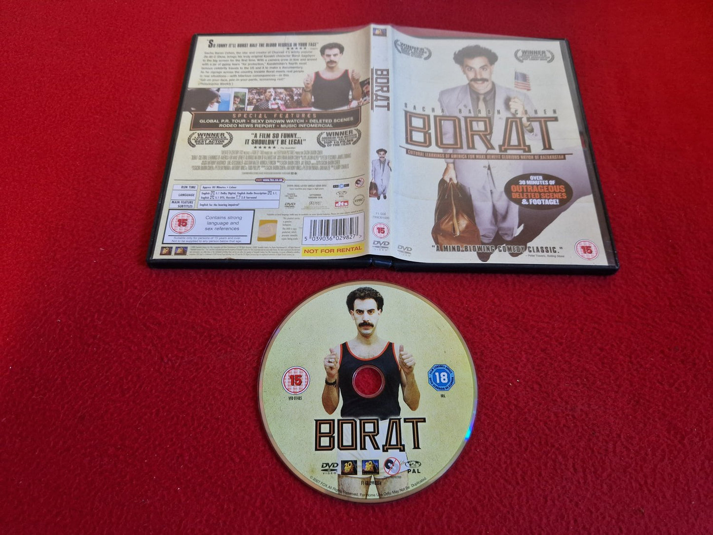 BORAT DVD