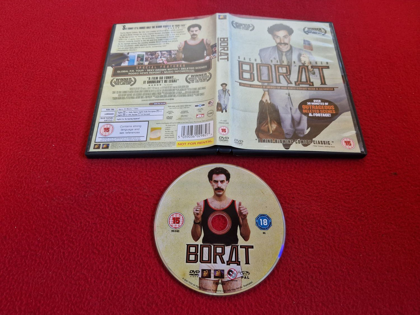 BORAT DVD