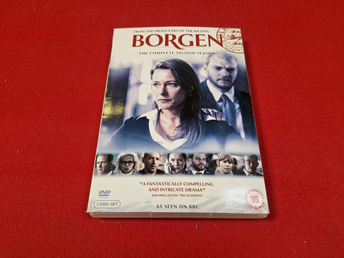 BORGEN THE COMPLETE SEASON 2 BOX till DVD