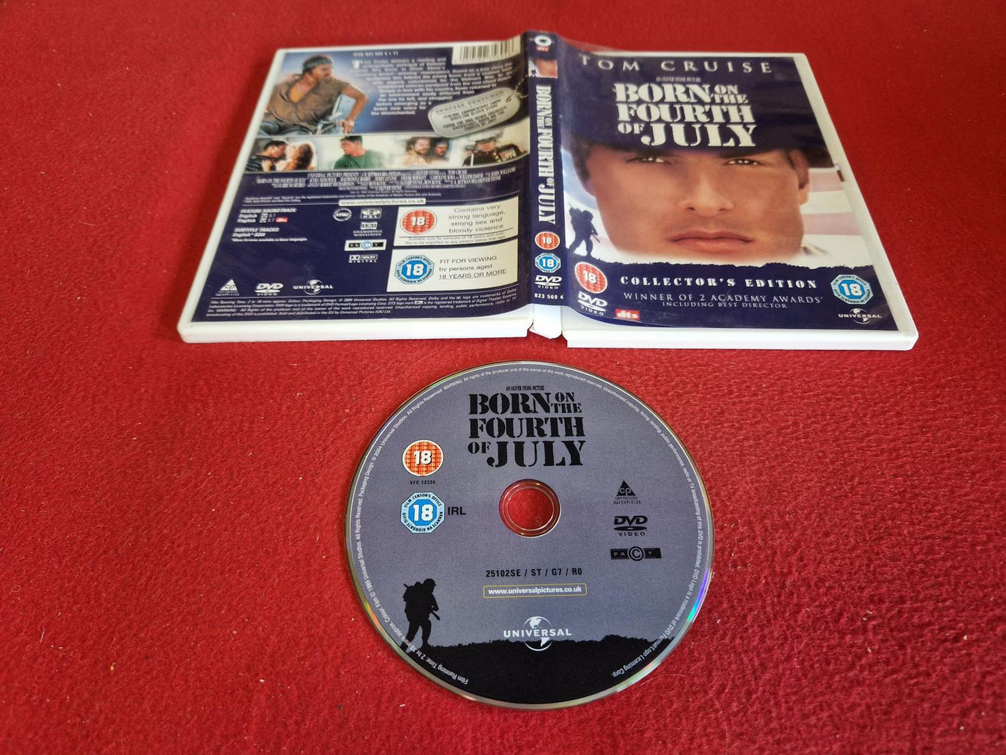 BORN ON THE FOURTH OF JULY till DVD