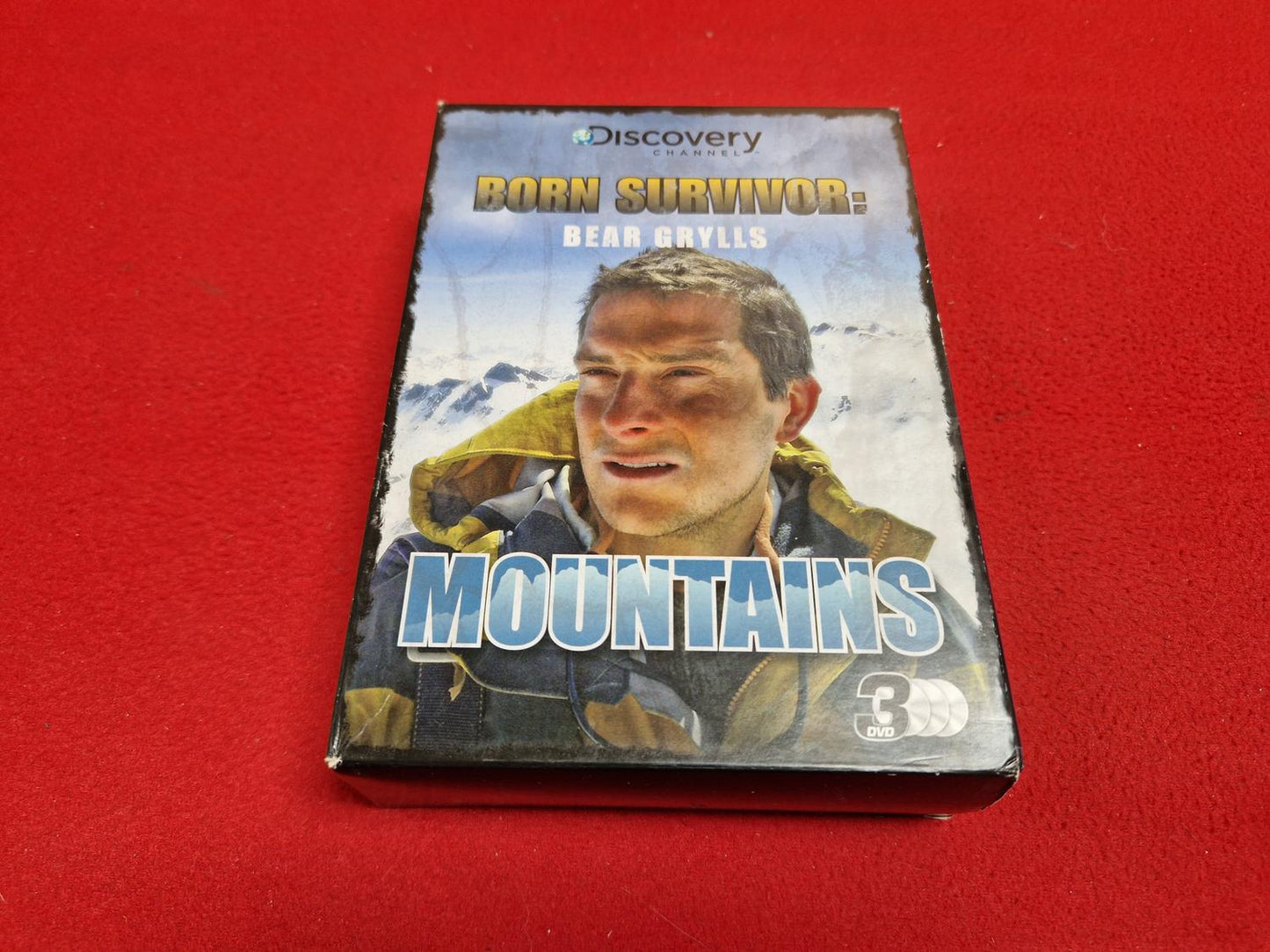 BORN SURVIVOR BEAR GRYLLS MOUNTAINS BOX till DVD
