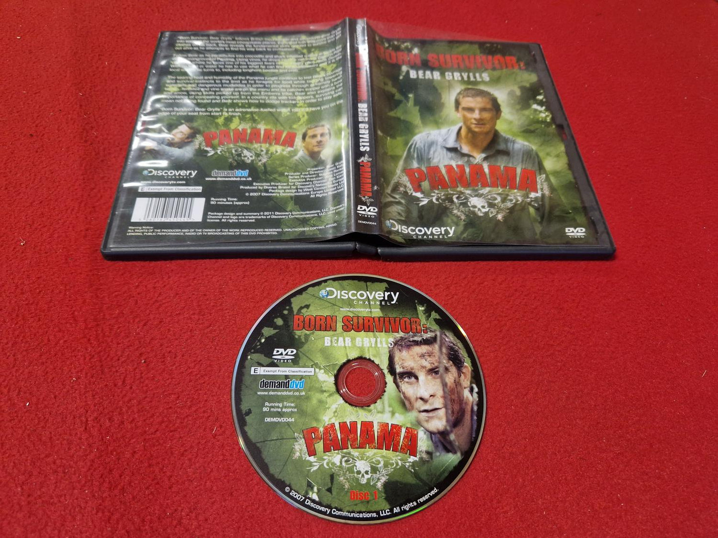 BORN SURVIVOR BEAR GRYLLS PANAMA till DVD