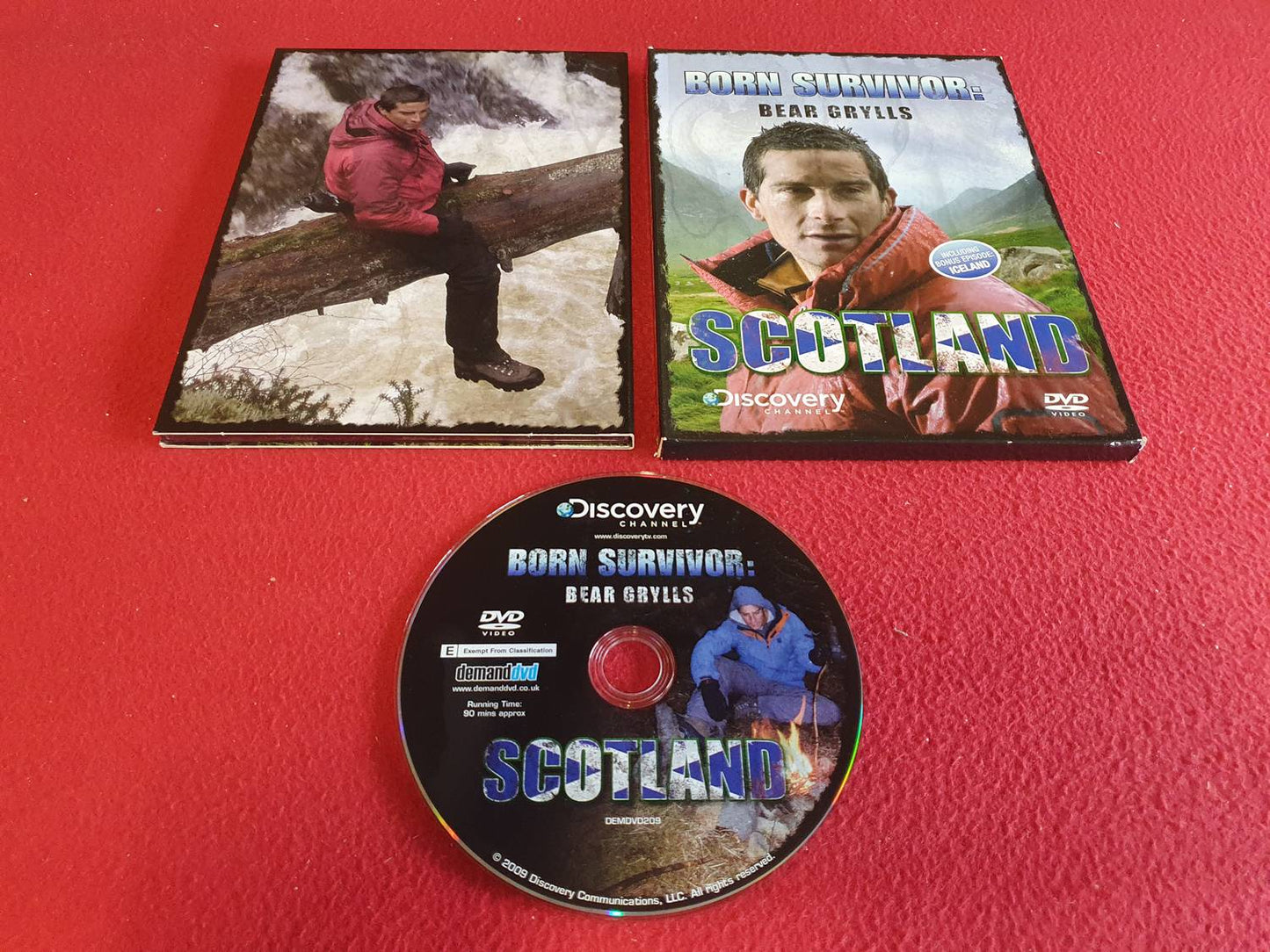 BORN SURVIVOR BEAR GRYLLS SCOTLAND till DVD