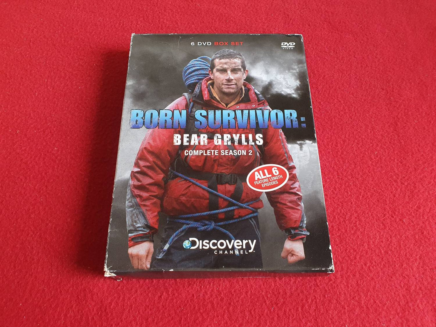 BORN SURVIVOR BEAR GRYLLS SEASON 2 BOX till DVD