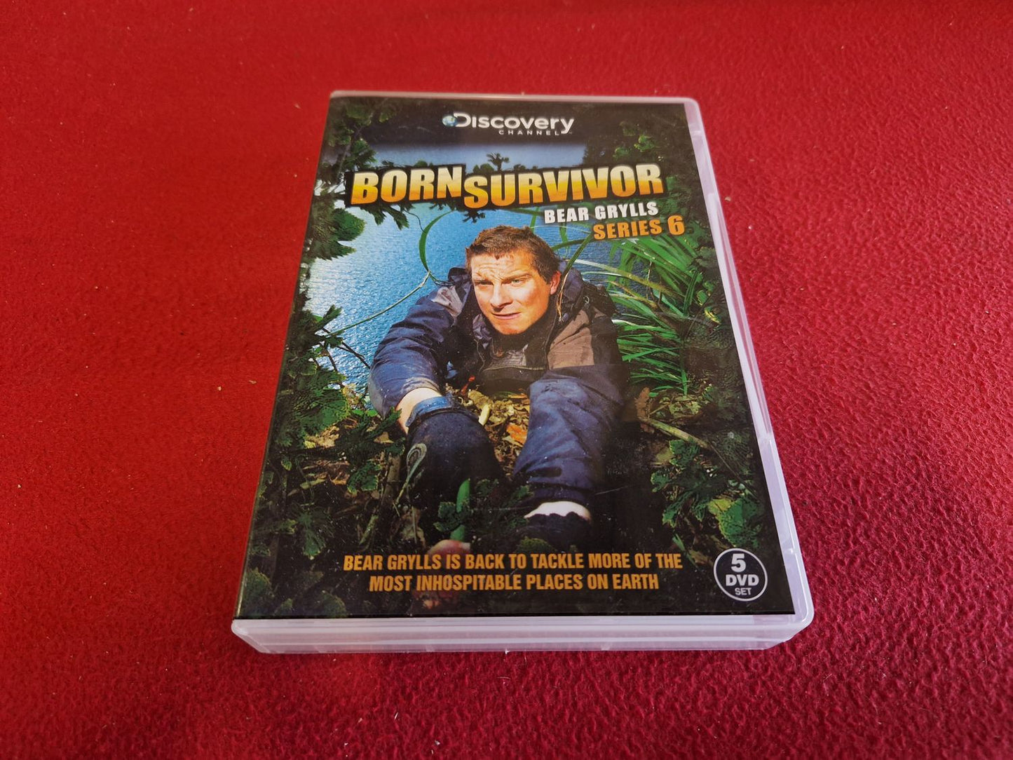 BORN SURVIVOR BEAR GRYLLS SERIES 6 BOX till DVD