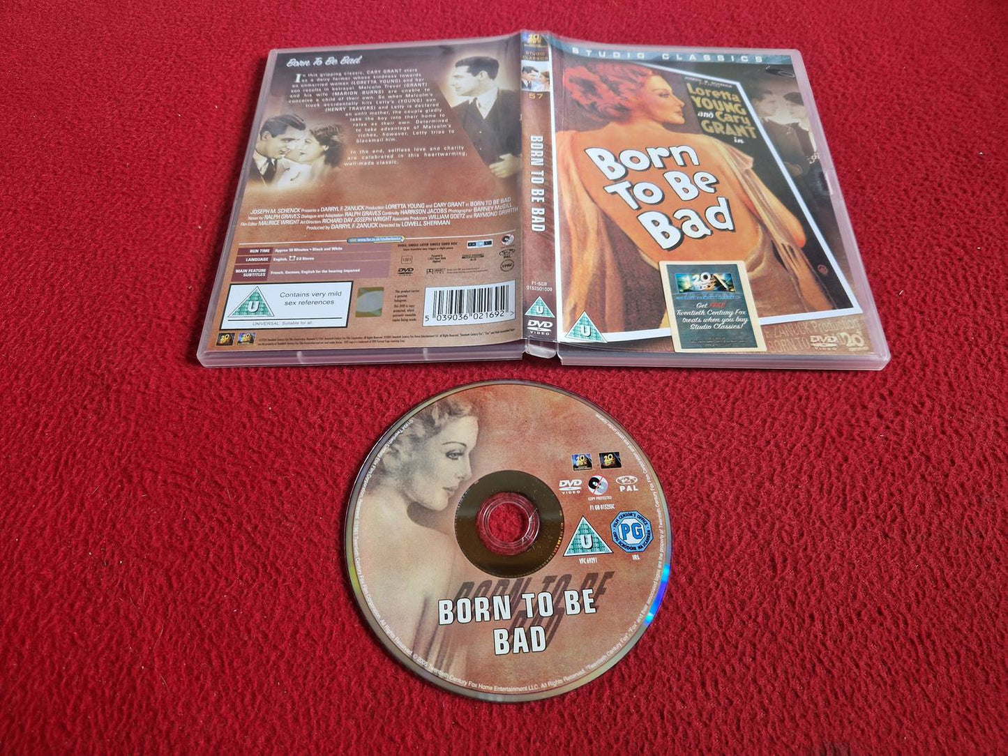 BORN TO BE BAD DVD
