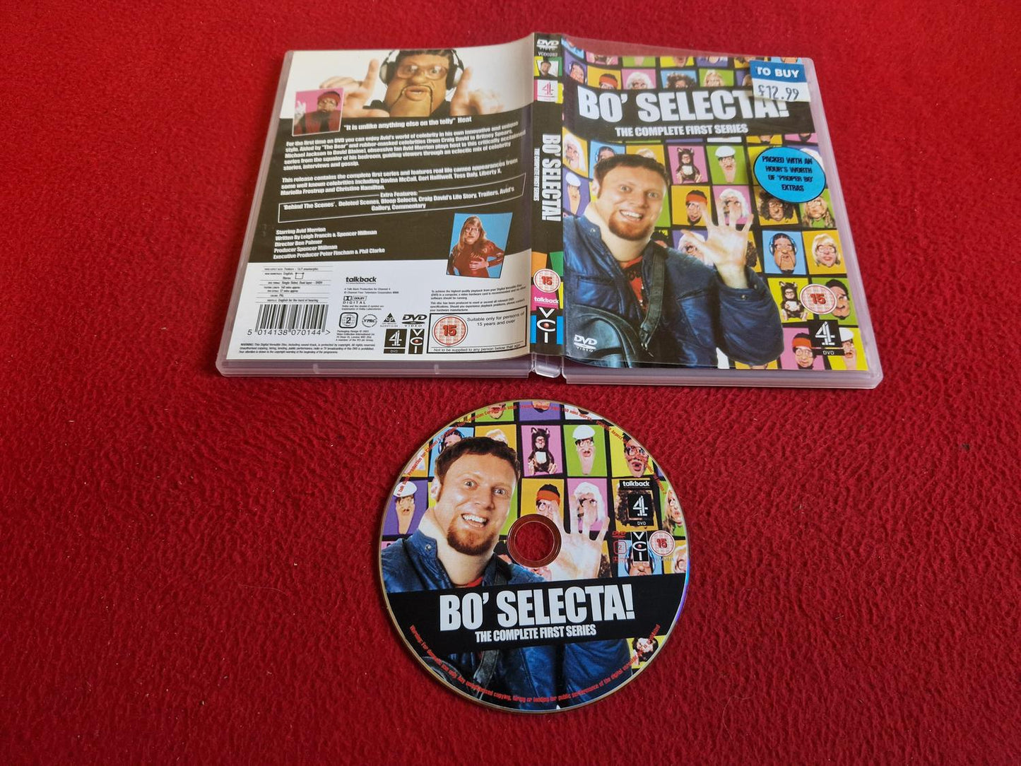 BO' SELECTA! – THE COMPLETE FIRST SERIES DVD