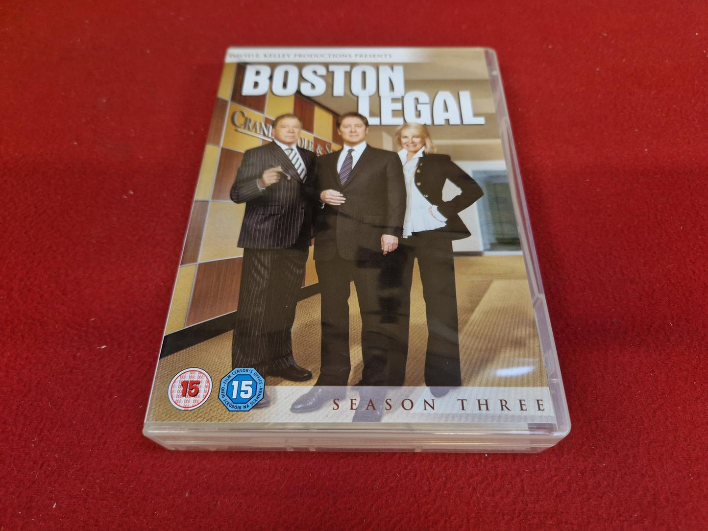 BOSTON LEGAL SEASON 3 BOX till DVD