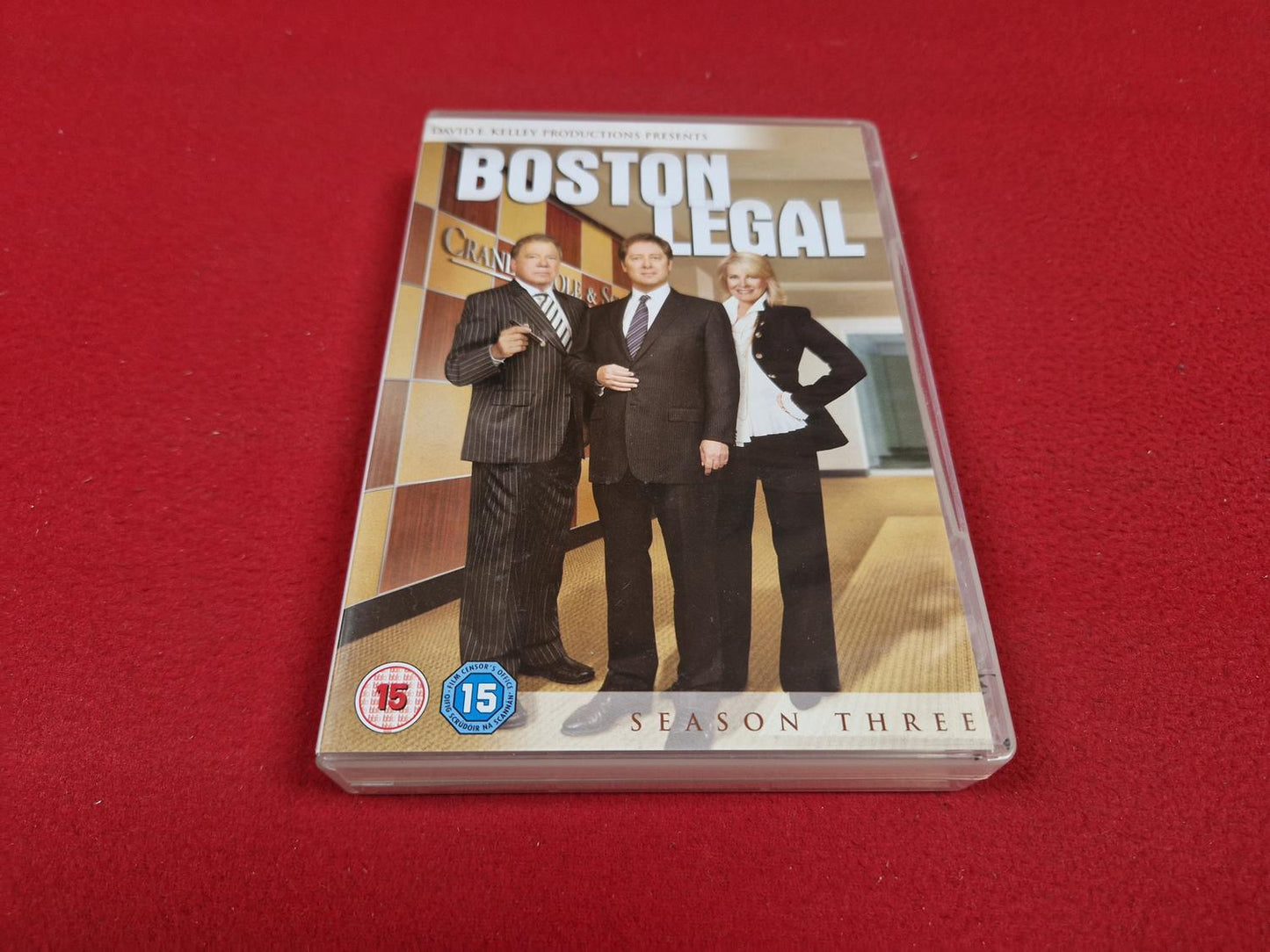 BOSTON LEGAL SEASON 3 BOX till DVD