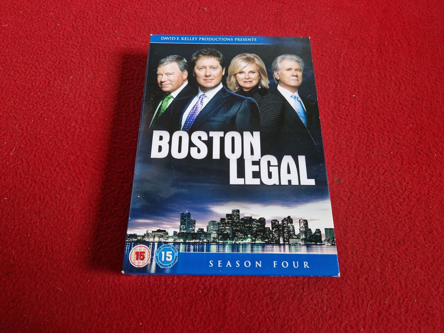 BOSTON LEGAL SEASON 4 BOX till DVD