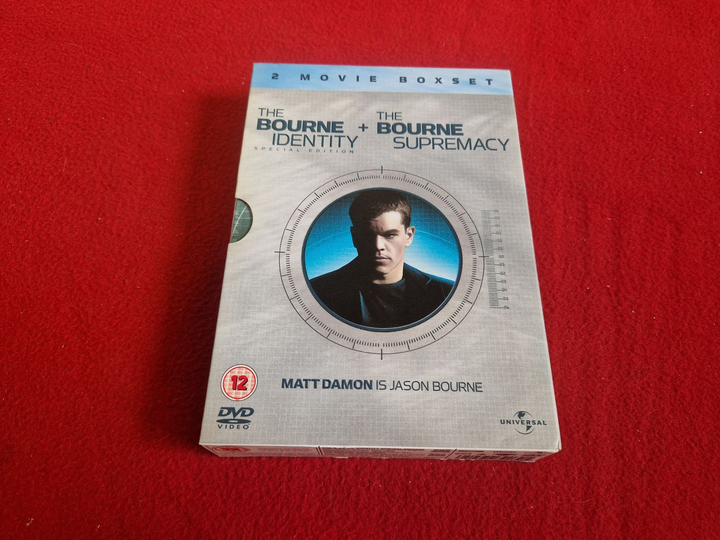 BOURNE IDENTITY + BOURNE SUPREMACY BOX till DVD