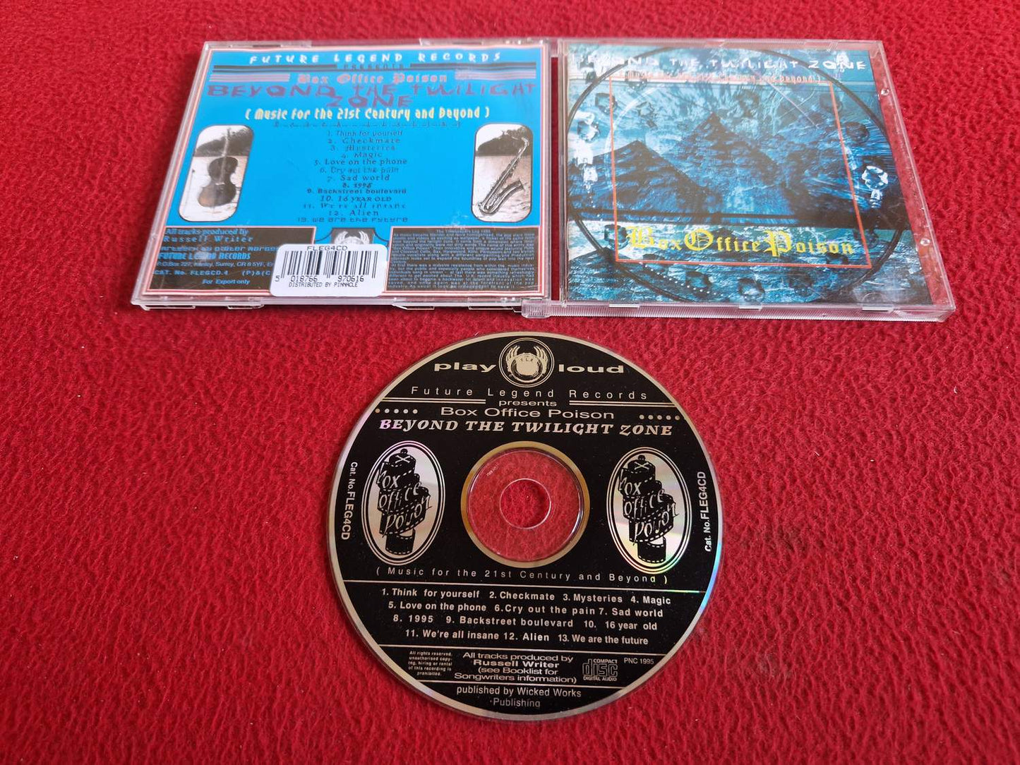 BOX OFFICE POISON BEYOND THE TWILIGHT ZONE CD