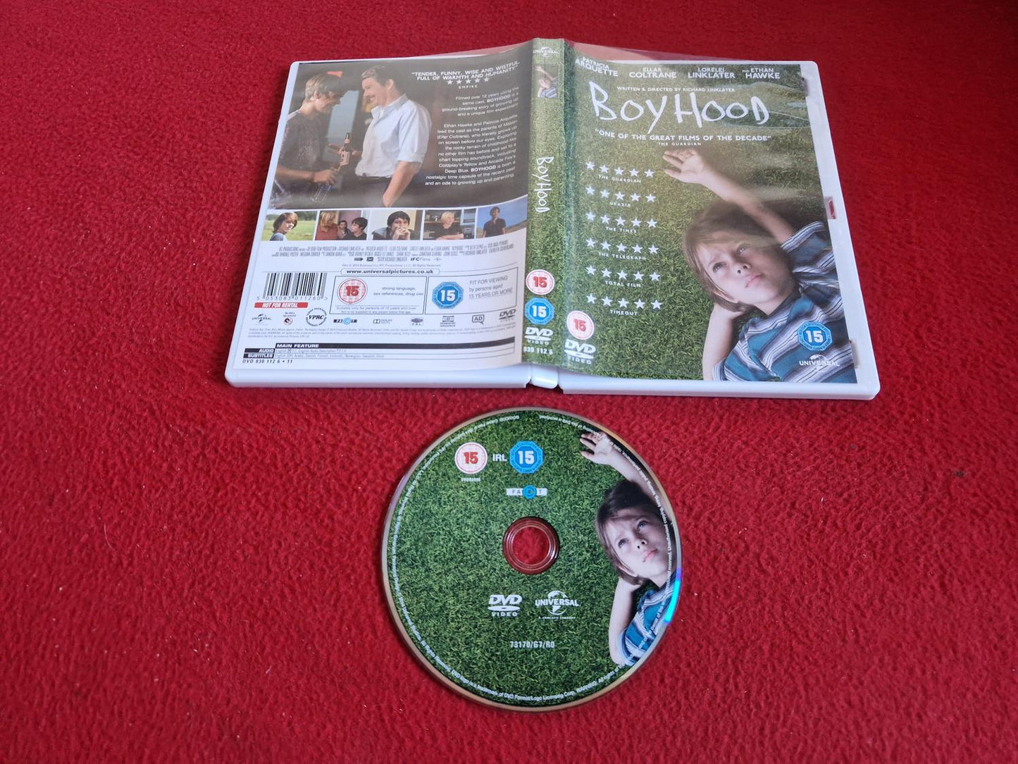 BOYHOOD DVD