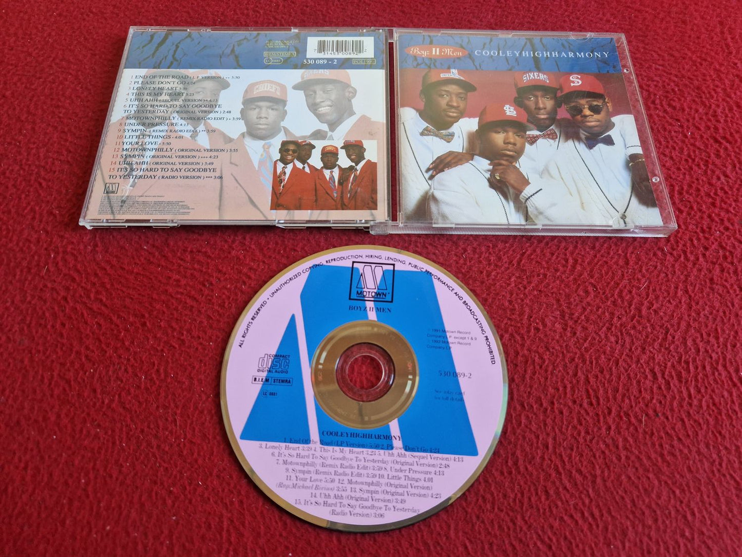 BOYZ 2 MEN COOLEYHIGHHARMONY CD