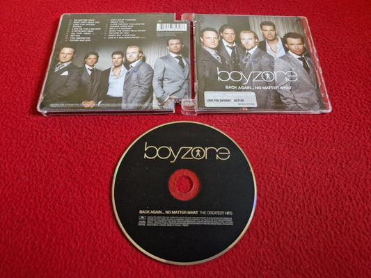 BOYZONE BACK AGAIN NO MATTER WHAT CD
