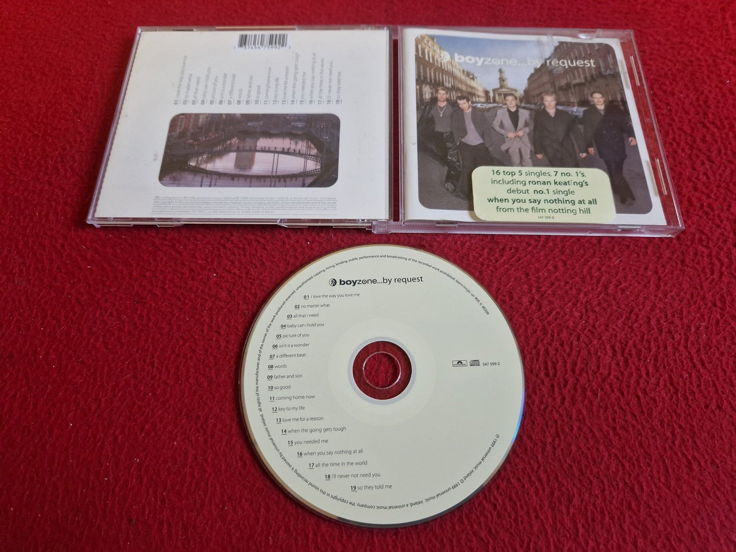 BOYZONE BY REQUEST CD