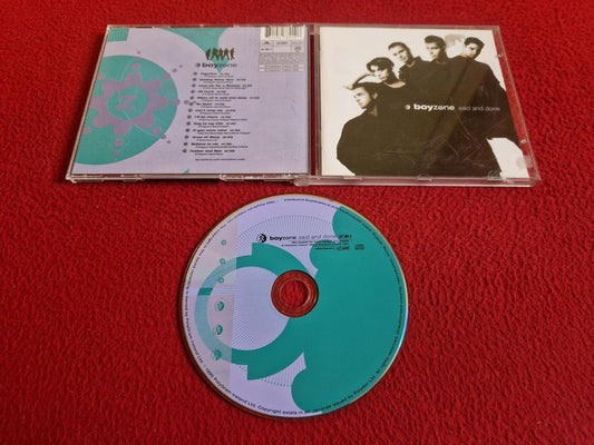 BOYZONE SAID AND DONE CD