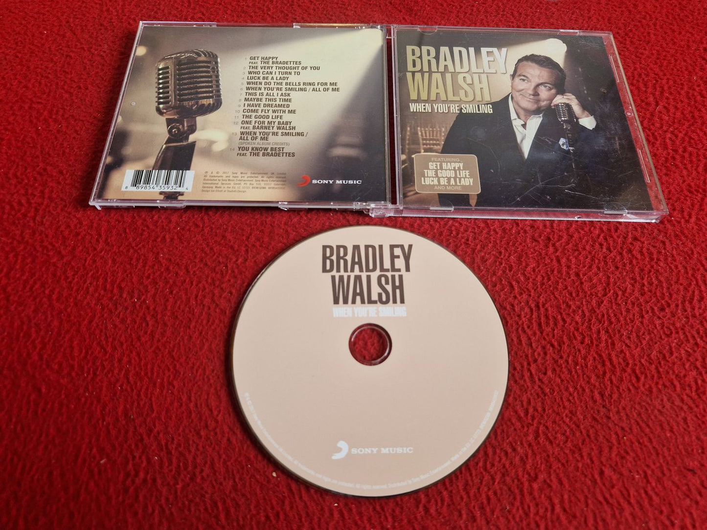 BRADLEY WALSH WHEN YOU'RE SMILING CD