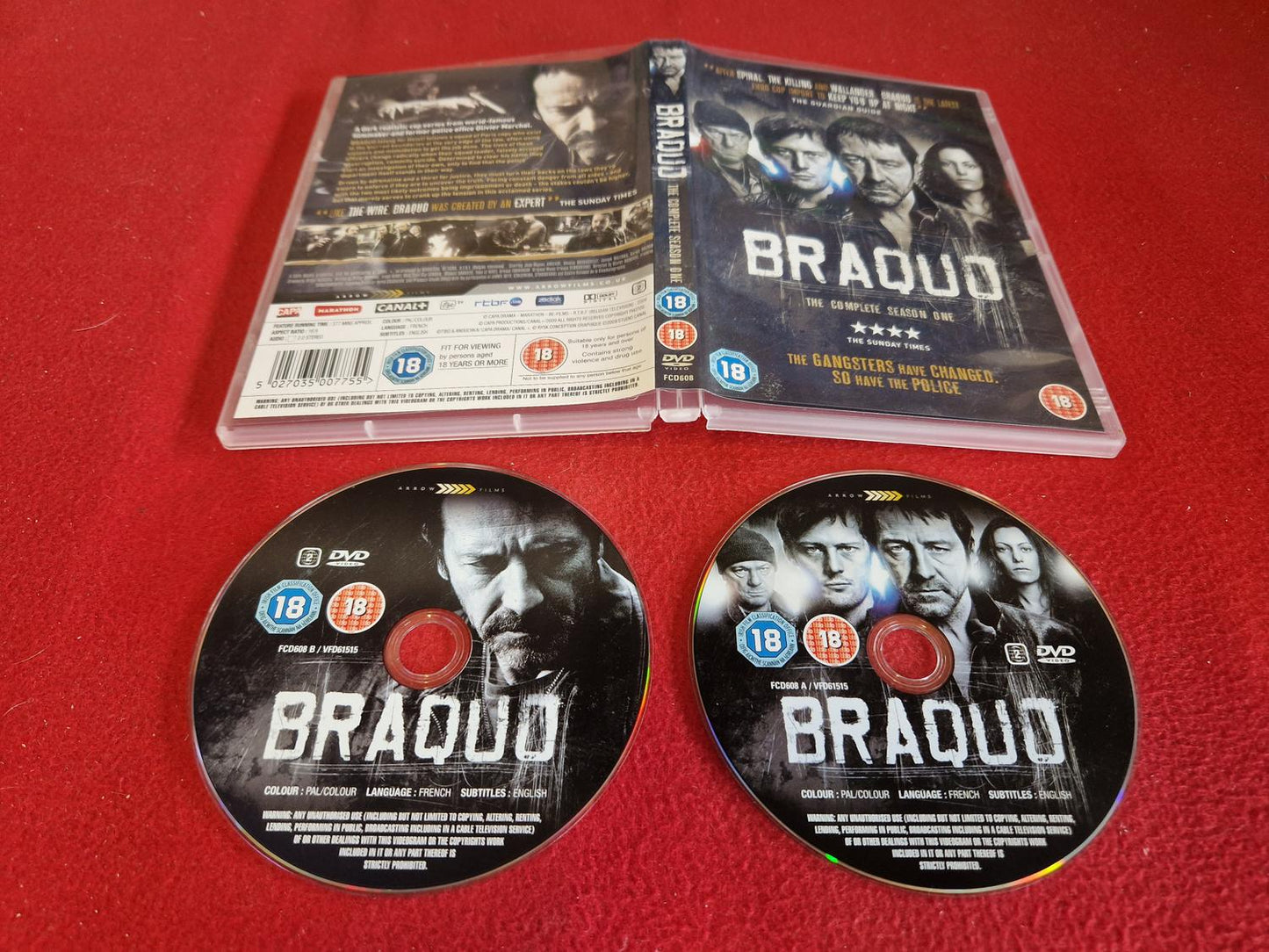 BRAQUO SEASON 1 till DVD