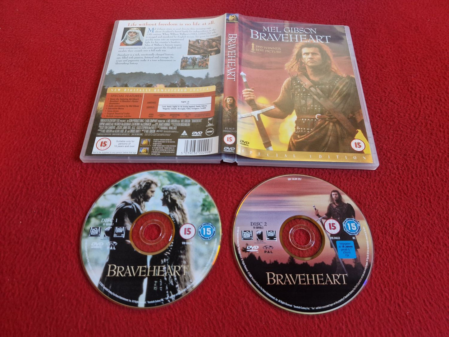 BRAVEHEART DVD