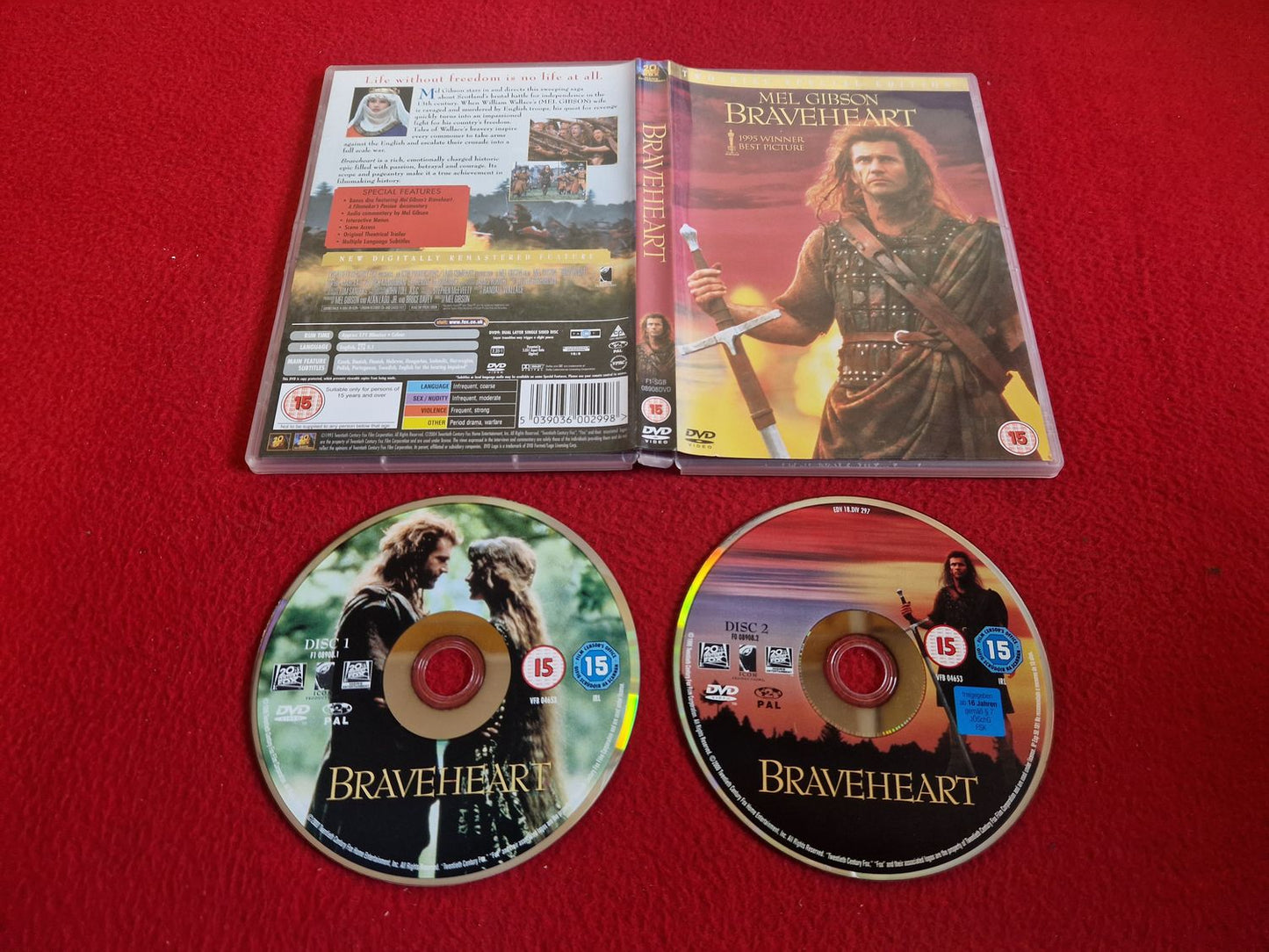 BRAVEHEART DVD