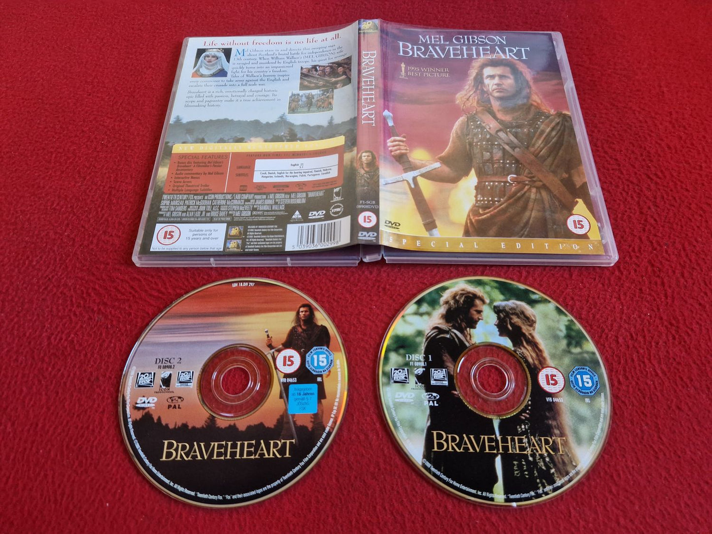 BRAVEHEART DVD