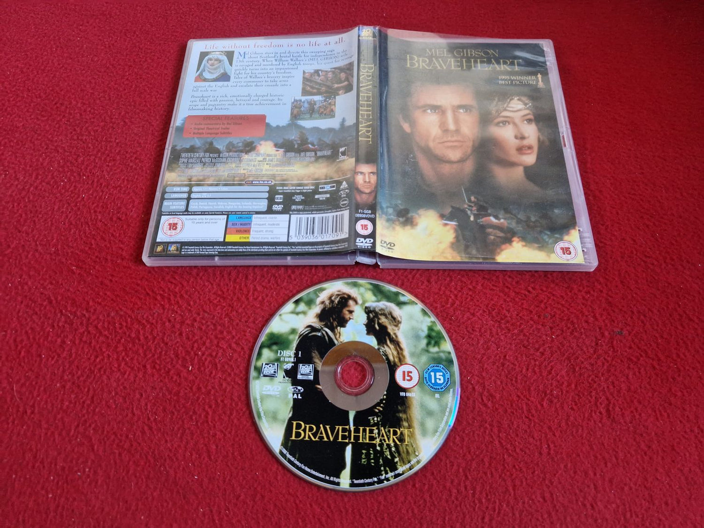 BRAVEHEART DVD