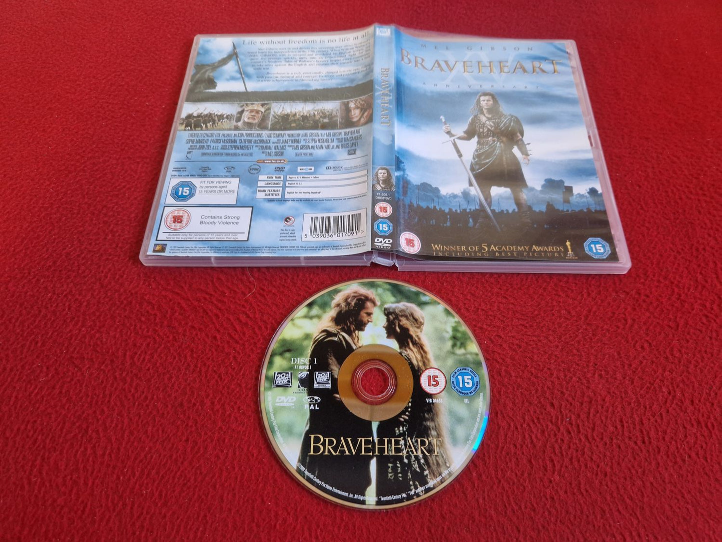 BRAVEHEART DVD
