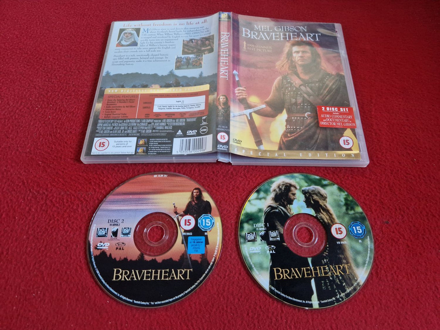 BRAVEHEART DVD