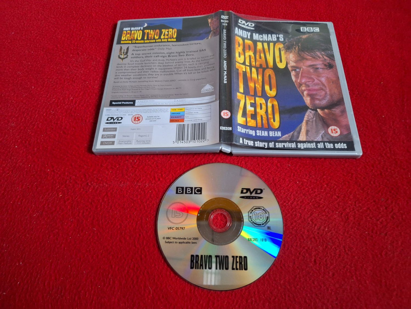 BRAVO TWO ZERO - ANDY MCNAB DVD