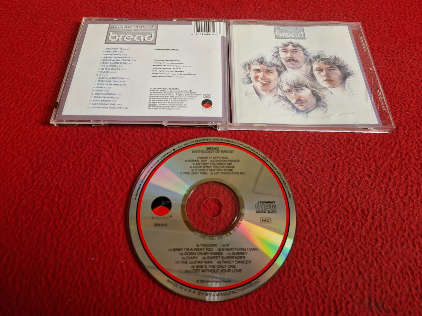 BREAD ANTHOLOGY OF BREAD CD