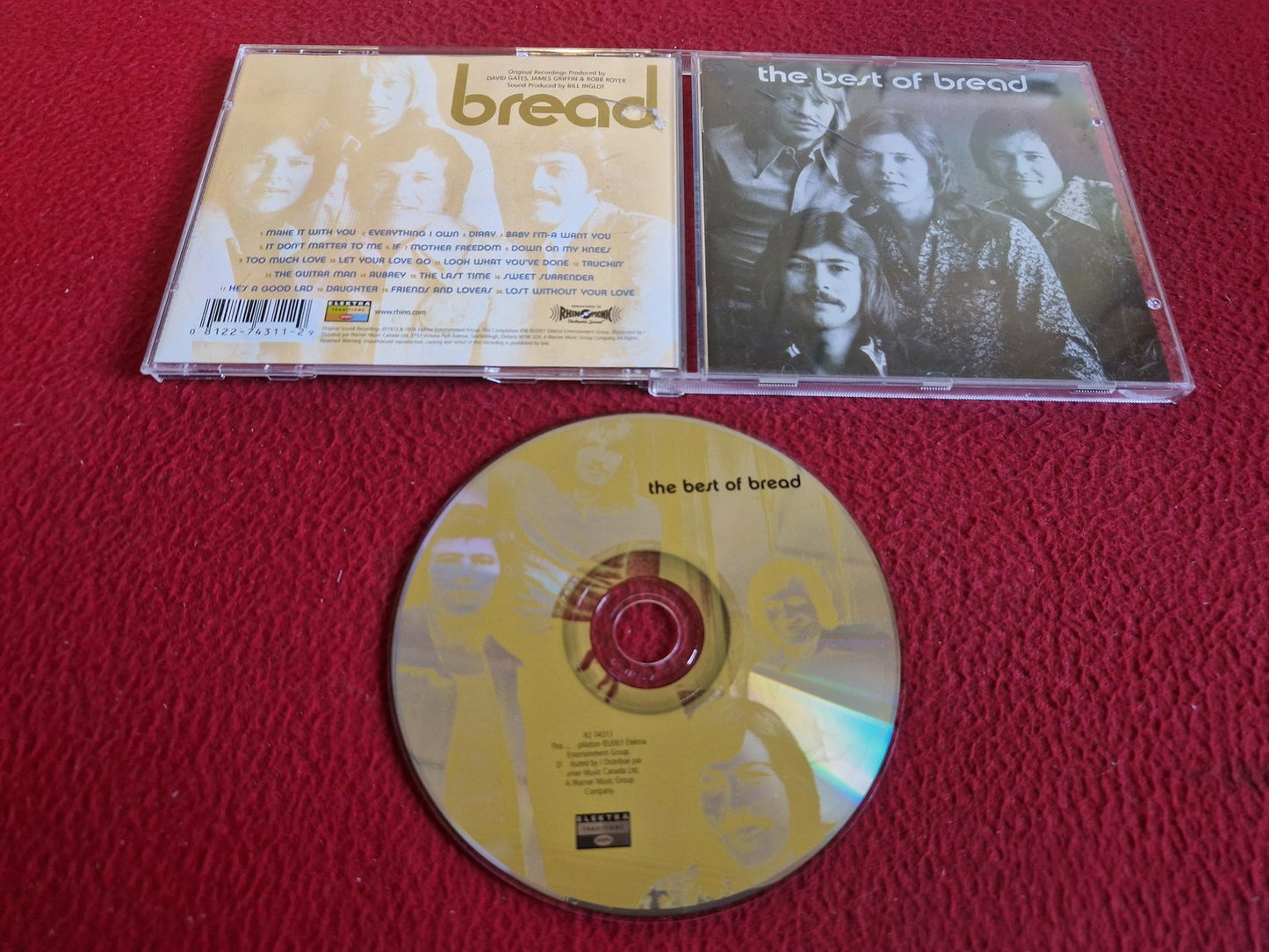 BREAD THE BEST OF CD